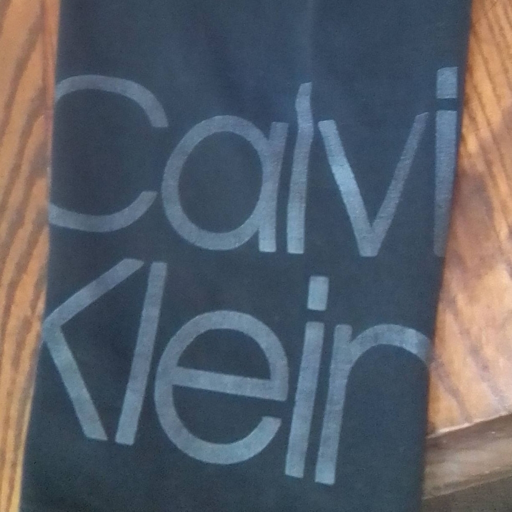 Calvin Klein Performance Women's Black Leggings Large Inseam 23